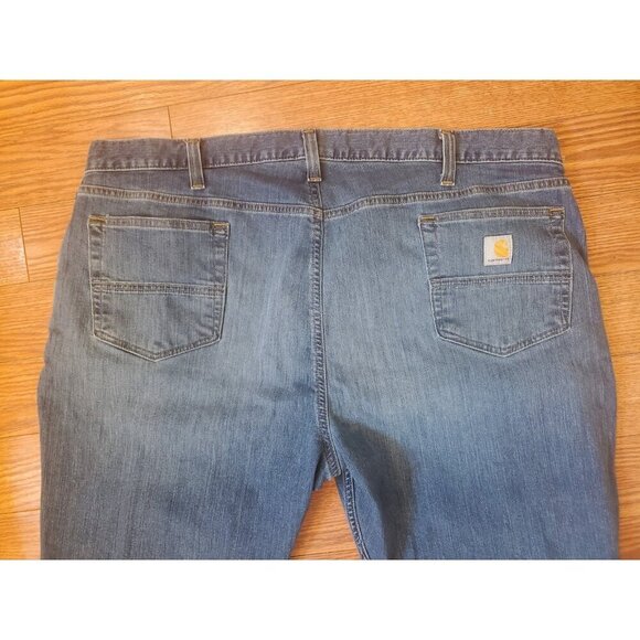 Carhartt Men's Jeans 44x30 Rugged Flex Relaxed Fit Blue Wash BD2804-M Casual EUC - Picture 13 of 13
